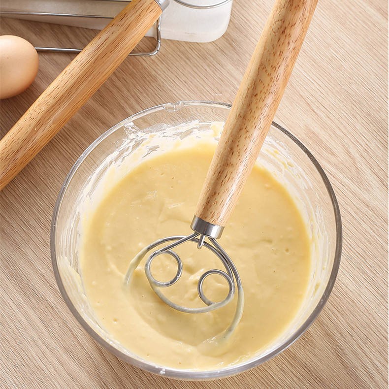 304 Stainless Steel Dough Whis - Danish Pancake Pan avaliação e preço
