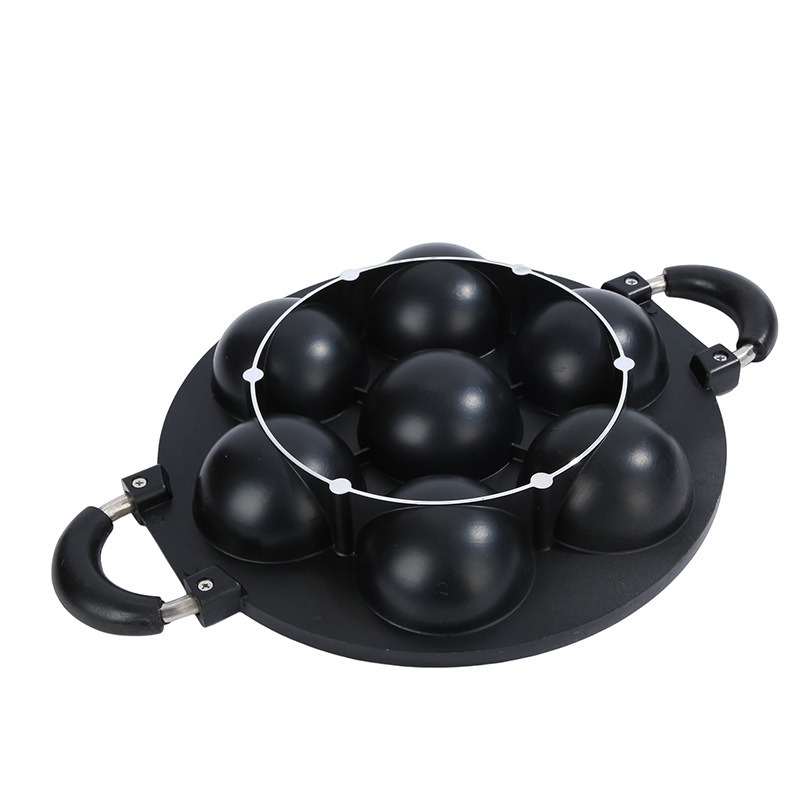 7 Hole Cake Cooking Pan Cast I - Egg Waffle Pan avaliação e preço