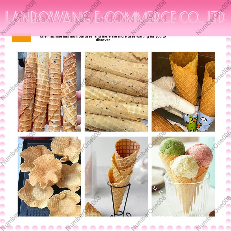 Electric Crispy Ice Cream Cone - Waffle Cone Maker avaliação e preço