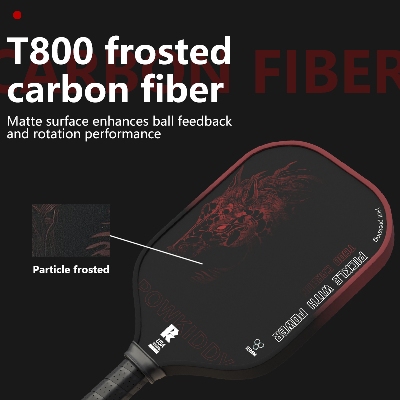 T800 Carbon Fiber Pickleball P - Crepe Pan Carbon avaliação e preço