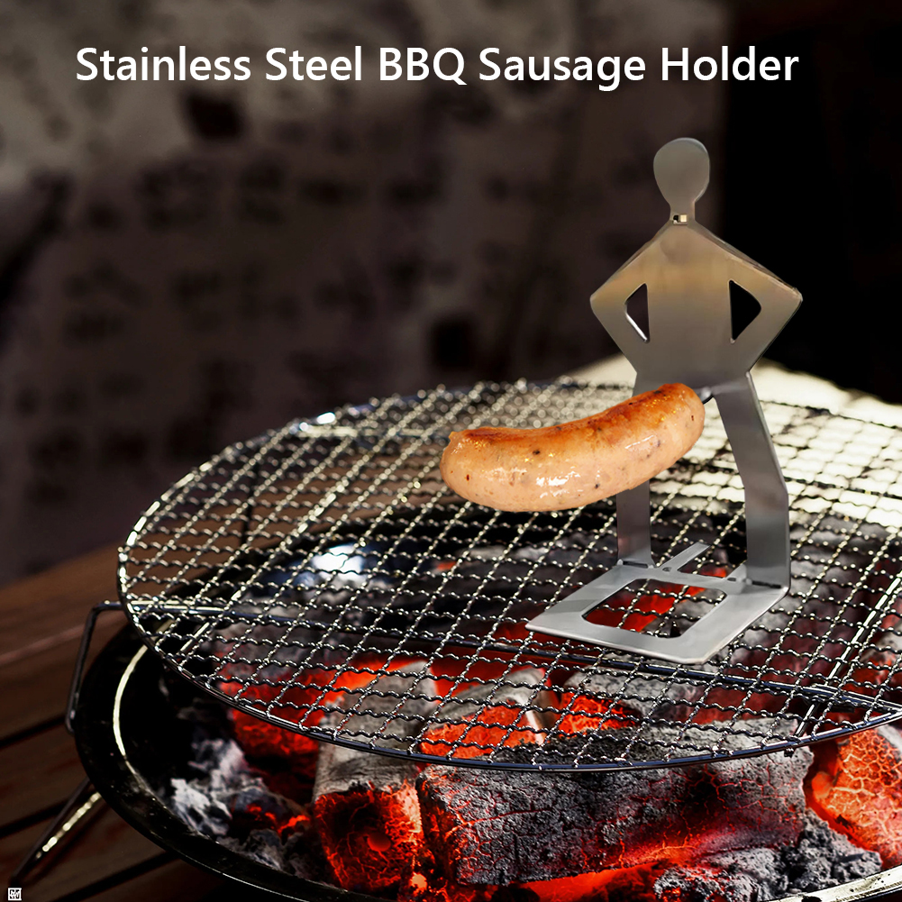 5-1PCS BBQ Sausage Holder Stai - Hot Dog Press avaliação e preço