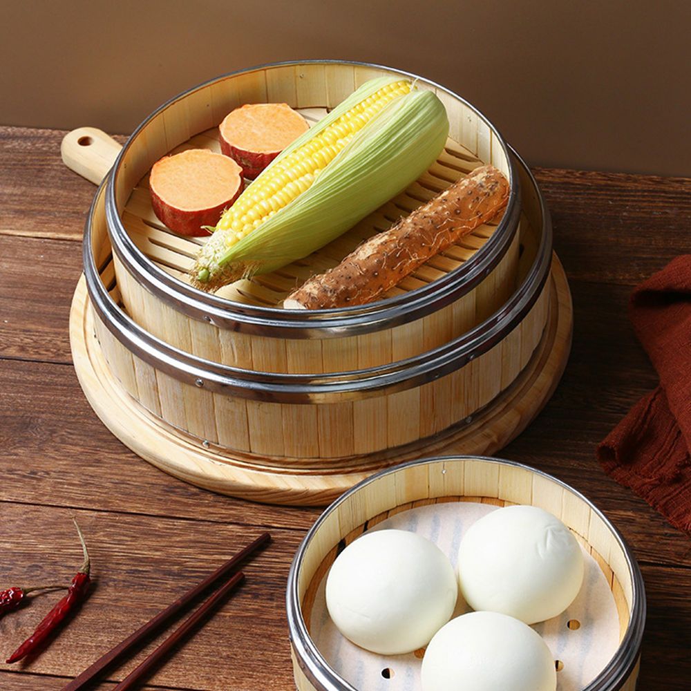 Bao Buns For Cooking Kitchen G - Bao Steamer Bamboo avaliação e preço