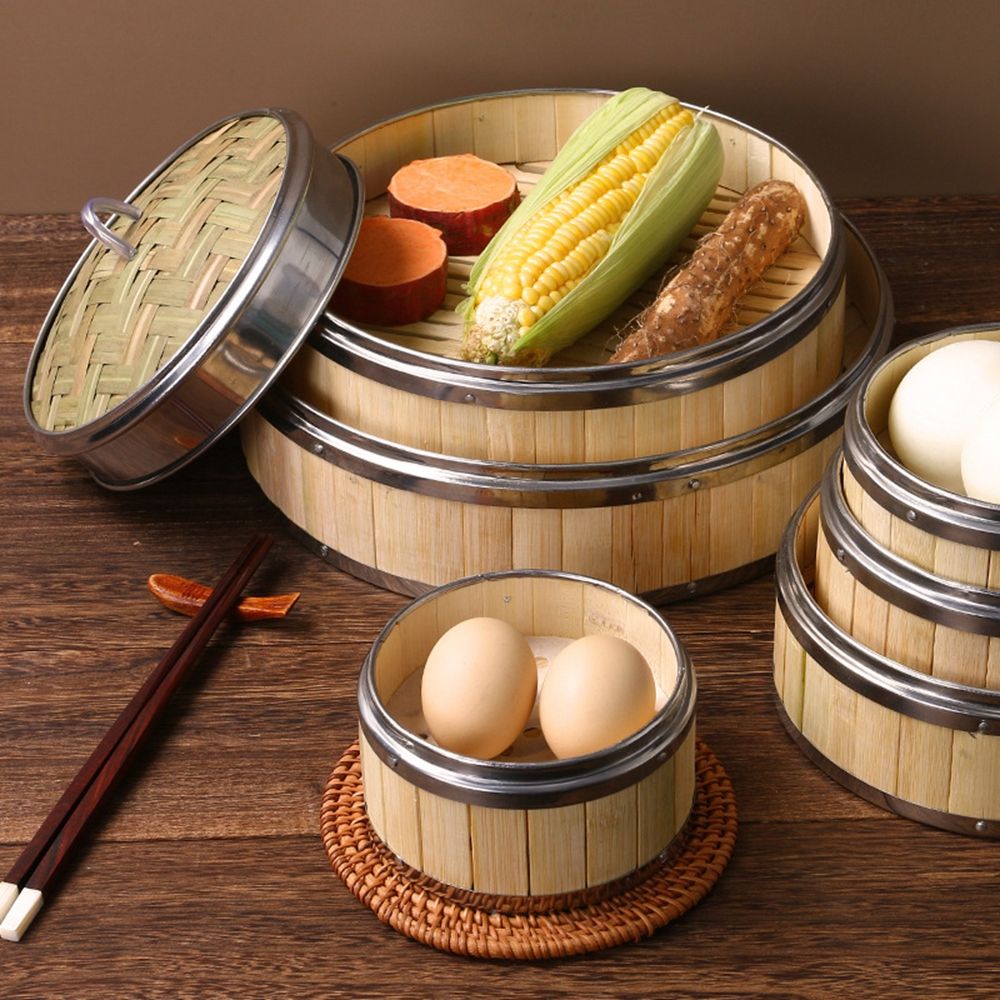 Bao Buns For Cooking Kitchen G - Bao Steamer Bamboo avaliação e preço
