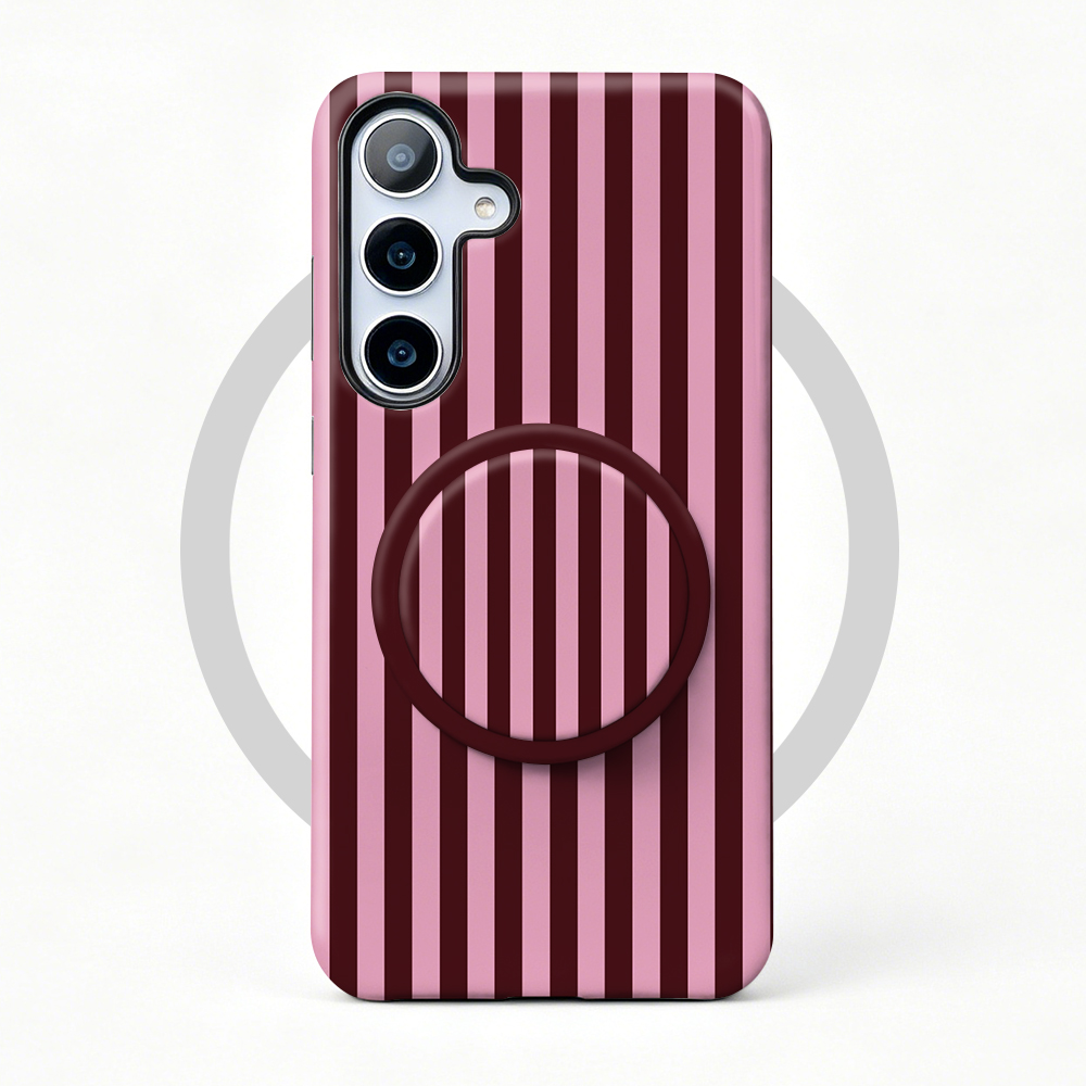 Stripe Magnetic Case For Samsu - Taco Stand Holder avaliação e preço