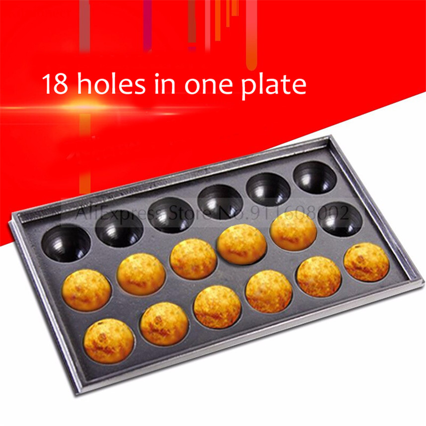 1 Piece Octopus Balls Plate No - Takoyaki Grill Plate avaliação e preço