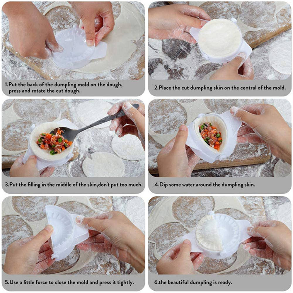 4 Size Dumpling Mold DIY Press - Dumpling Press Set avaliação e preço