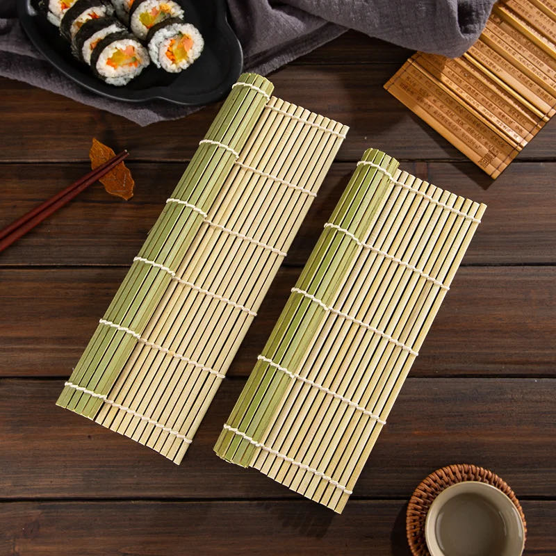 DIY Bamboo Sushi Maker Rolling - Spring Roll Wrapper avaliação e preço