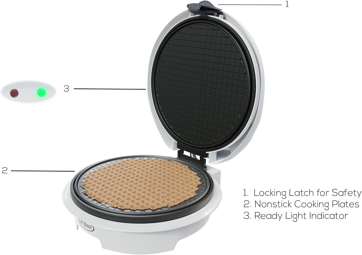 Electric Waffle Cone Maker wit - Waffle Cone Maker avaliação e preço