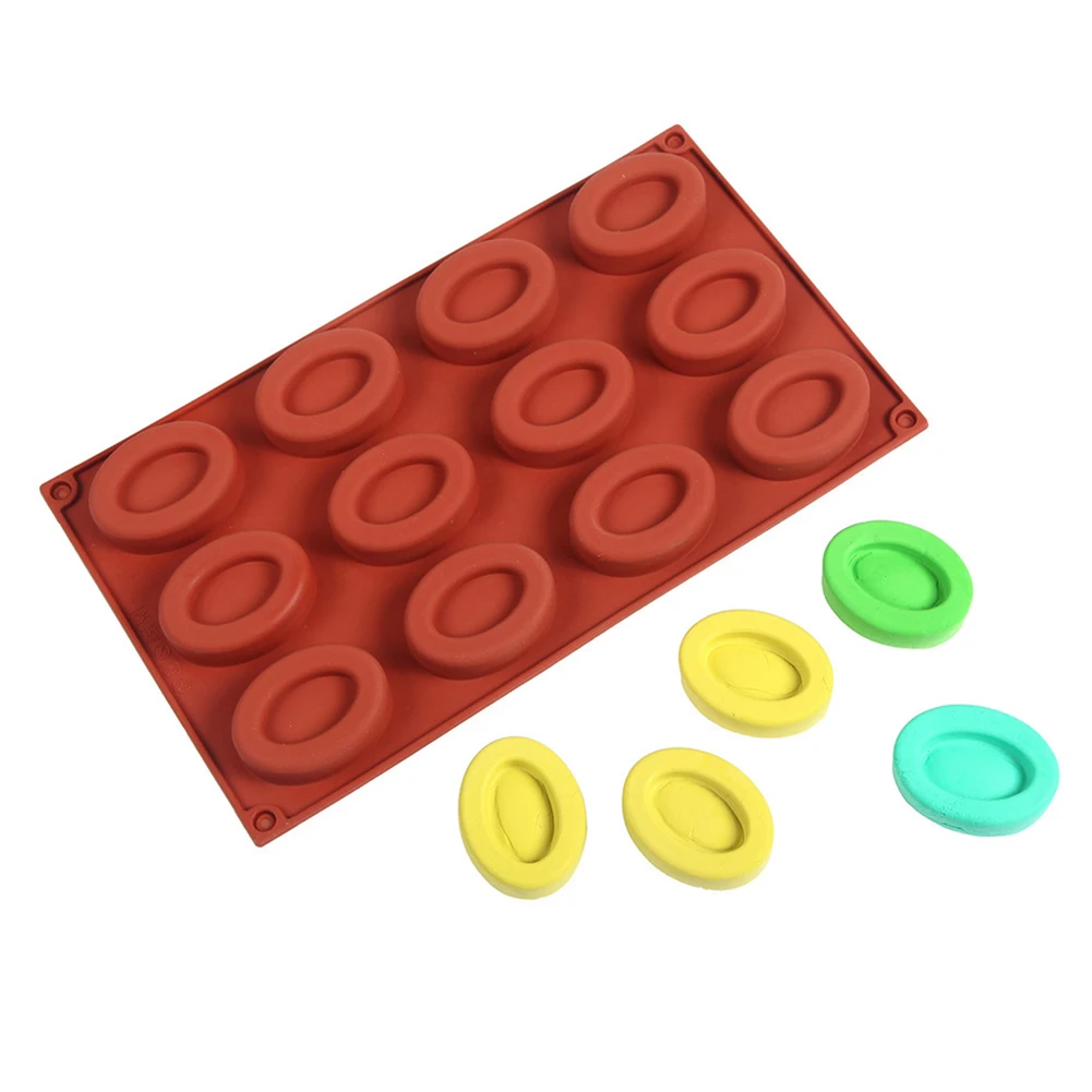 Flexible 12 Cavity Silicone Do - Donut Mold Silicone avaliação e preço