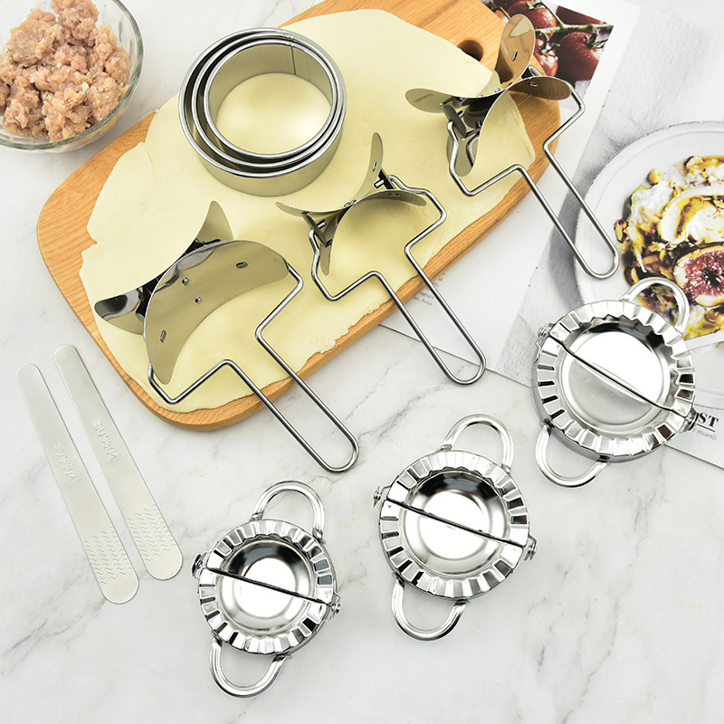 Stainless Steel Dumpling Maker - Dumpling Press Set avaliação e preço