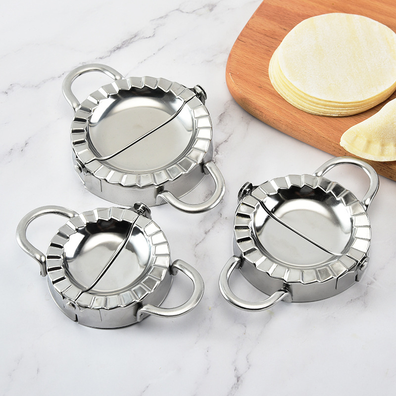 Stainless Steel Dumpling Maker - Dumpling Press Set avaliação e preço