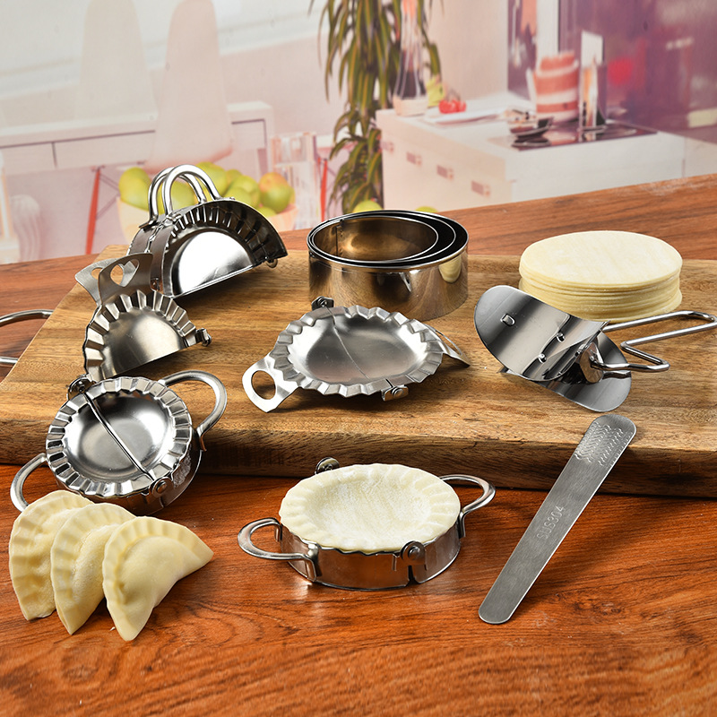 Stainless Steel Dumpling Maker - Dumpling Press Set avaliação e preço