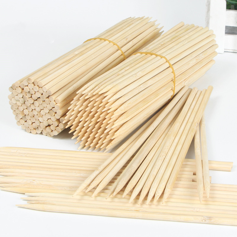 20/30/40cm x 5mm Bamboo Wooden - Corn Dog Stick avaliação e preço