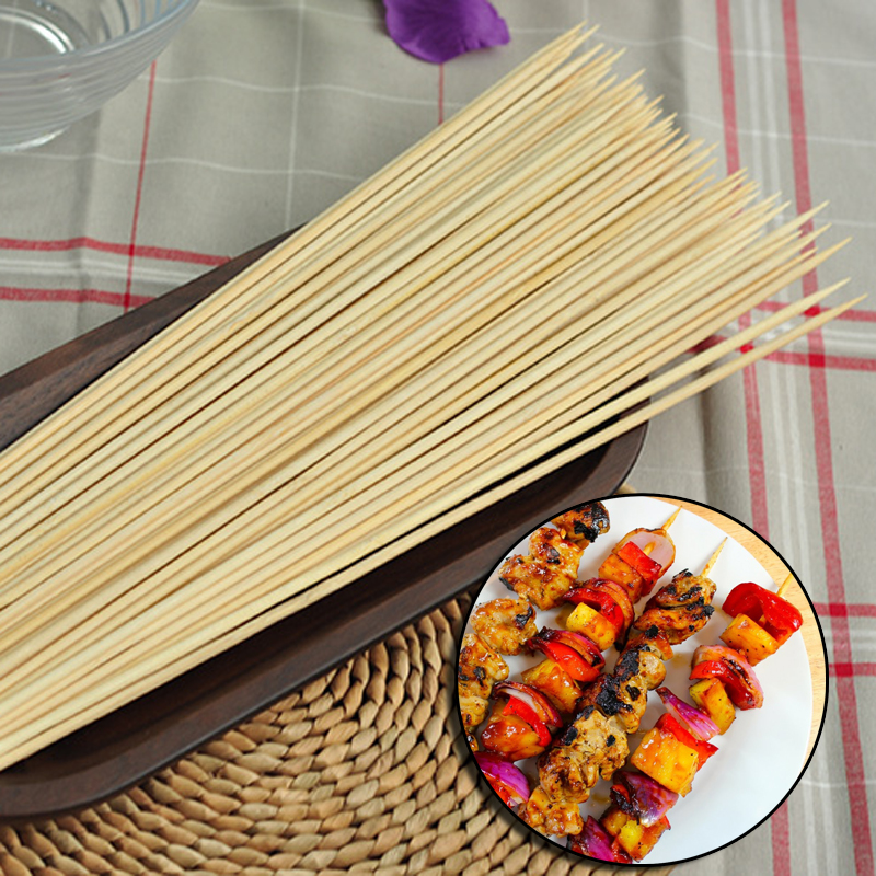 20/30/40cm x 5mm Bamboo Wooden - Corn Dog Stick avaliação e preço