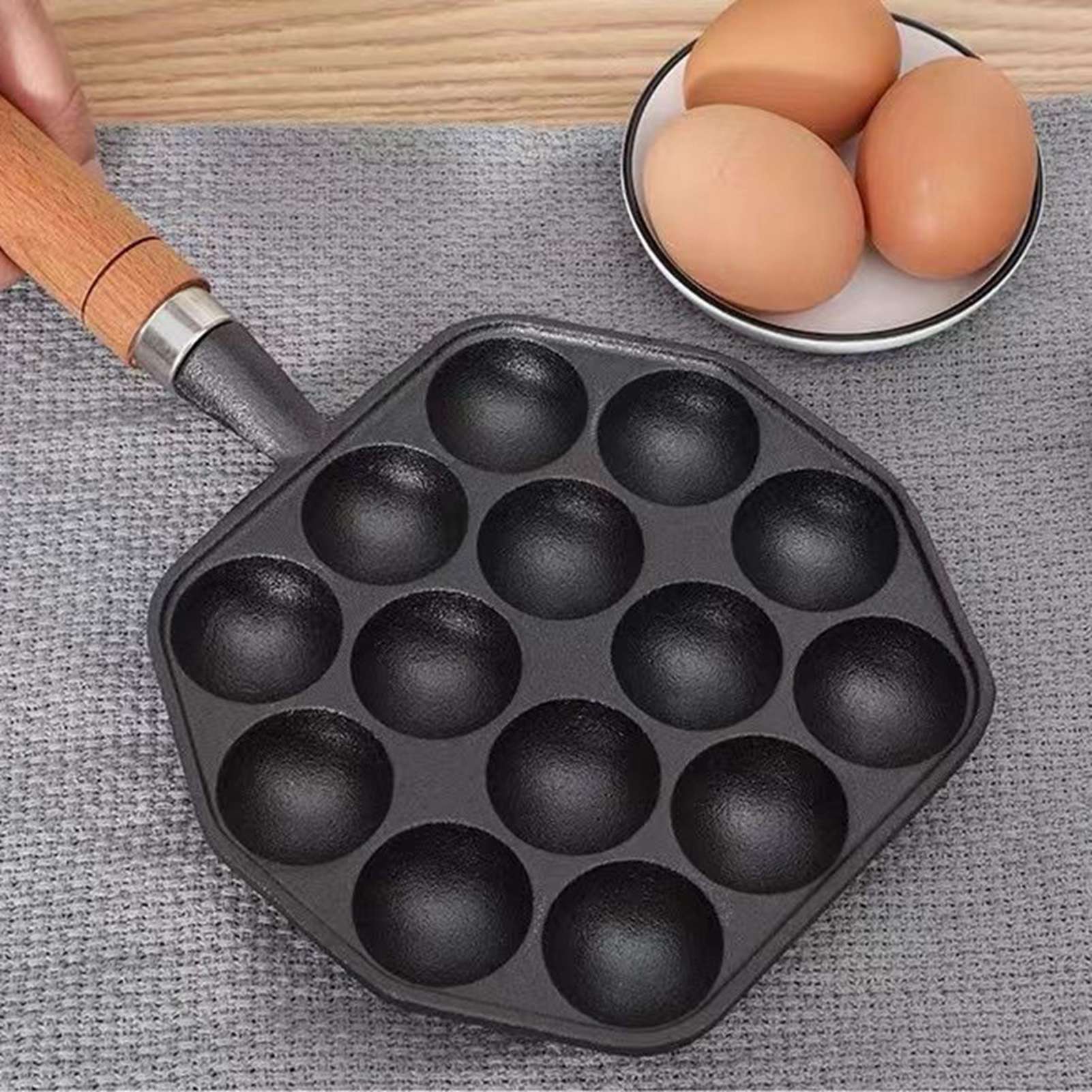 Takoyaki Grill Pan Easy To Cle - Takoyaki Grill Plate avaliação e preço