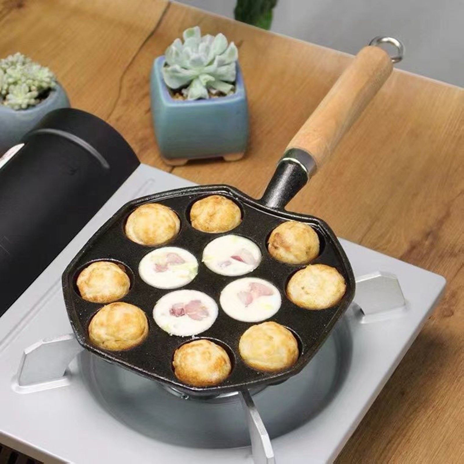 Takoyaki Grill Pan Easy To Cle - Takoyaki Grill Plate avaliação e preço