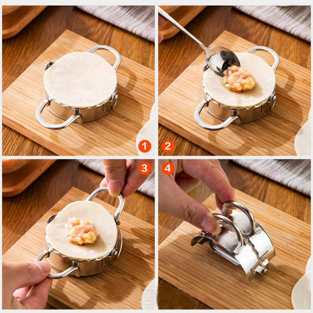 Stainless Steel Dumpling Mold  - Dumpling Press Set avaliação e preço