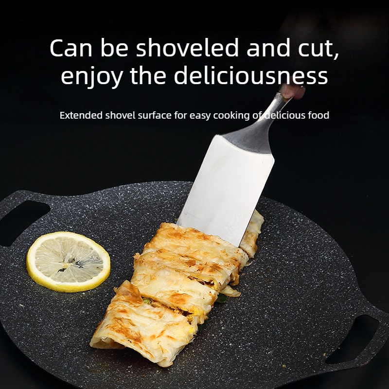 Stainless Steel Flat Spatula,  - Okonomiyaki Spatula avaliação e preço