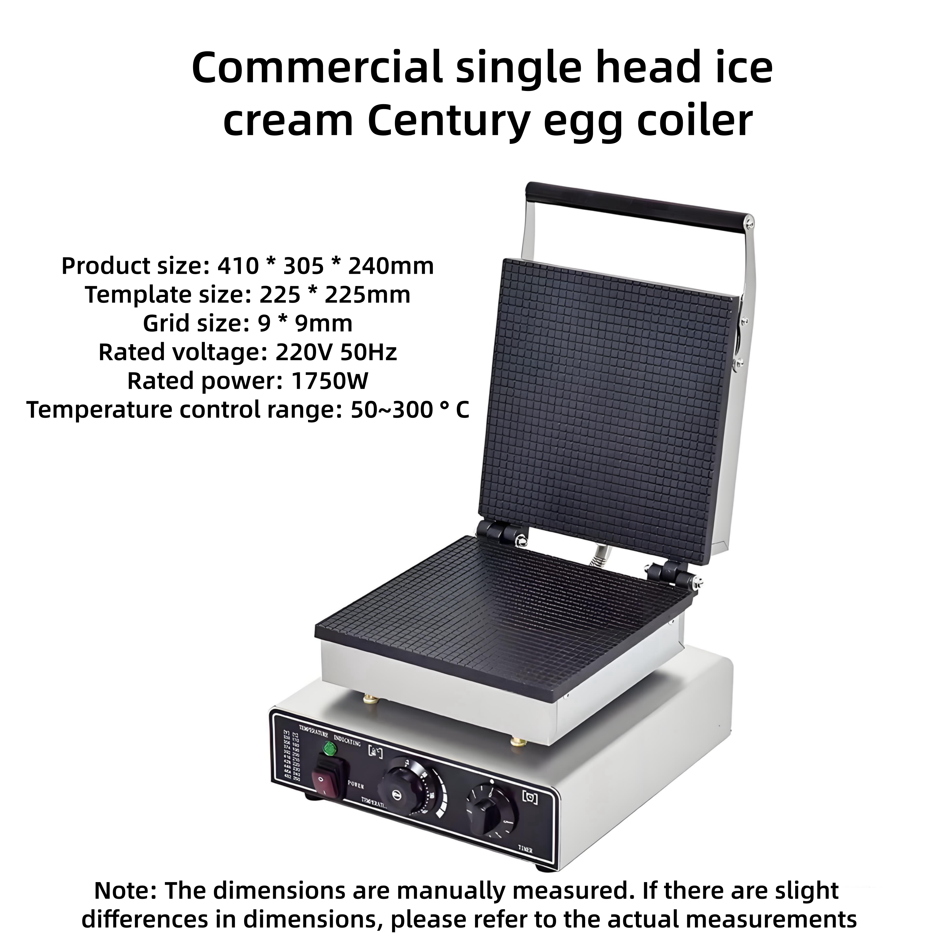 Food tools Commercial New 220V - Waffle Cone Maker avaliação e preço