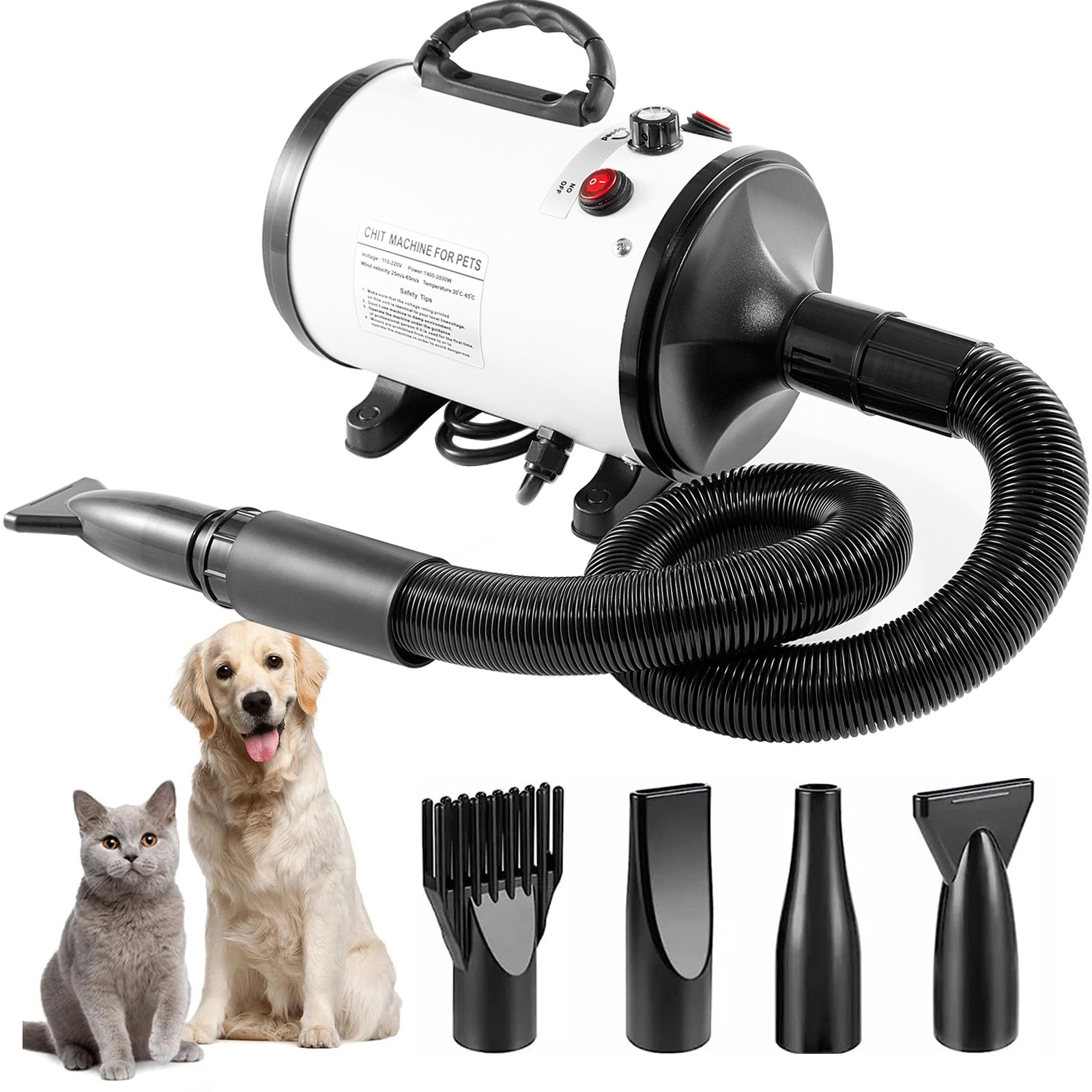 2800W Pet Hair Dryer for Dogs  - Hot Dog Press avaliação e preço