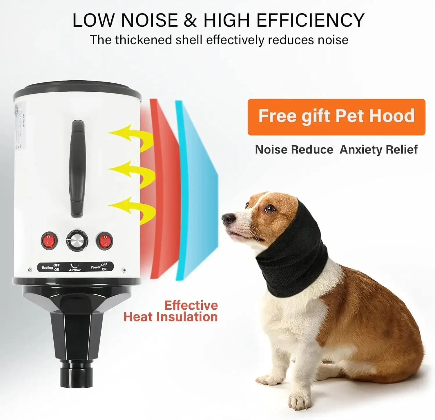 2800W Pet Hair Dryer for Dogs  - Hot Dog Press avaliação e preço