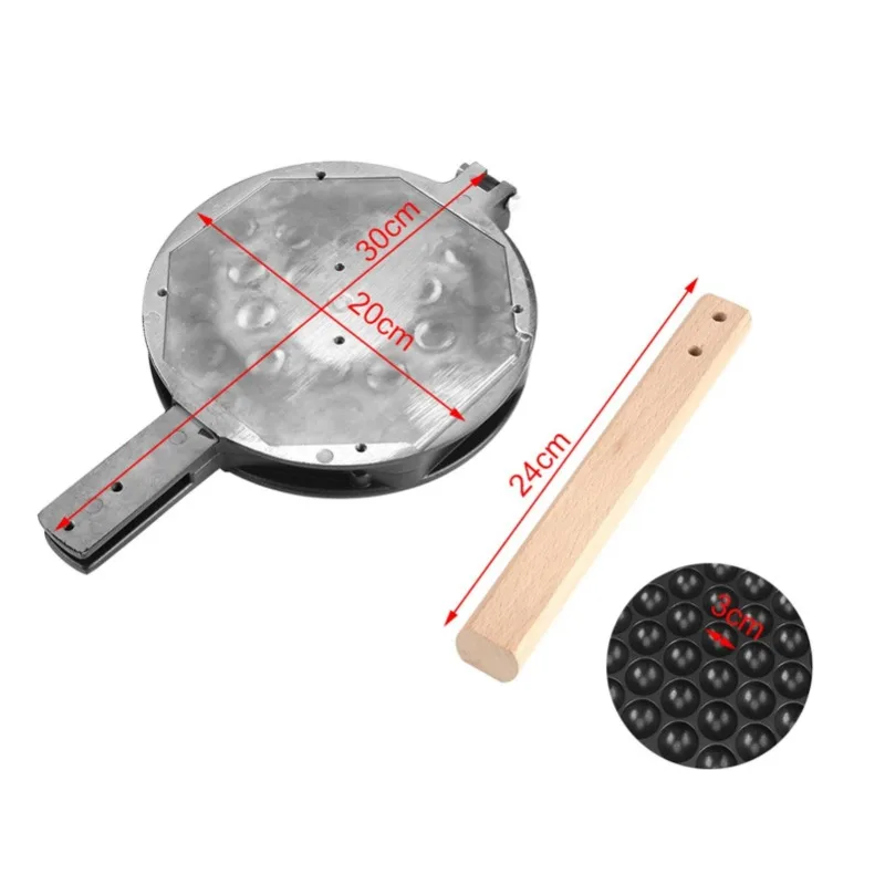 QQ Egg Puff Maker Home LPG Gas - Egg Waffle Pan avaliação e preço