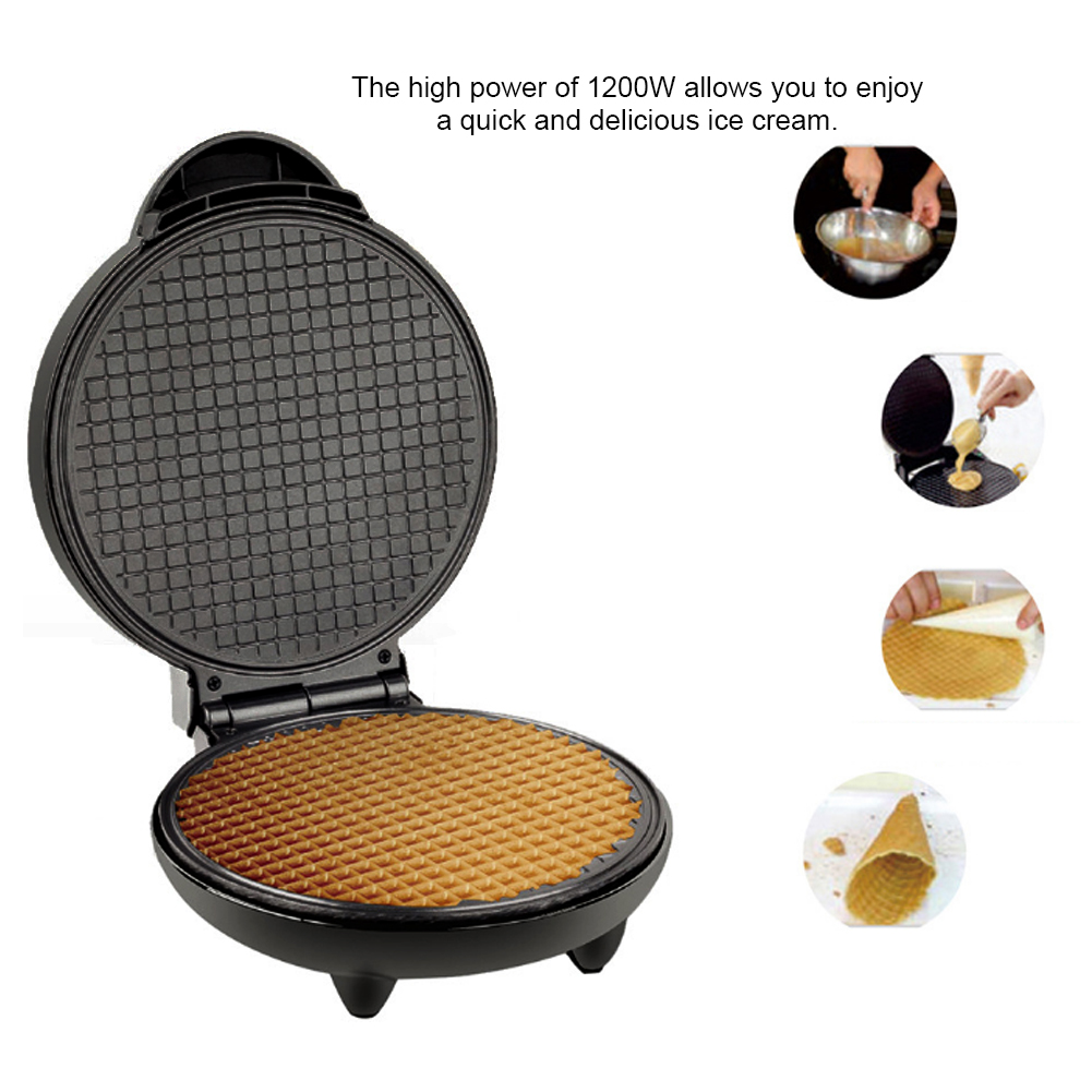 Electric Egg Roll Maker Waffle - Waffle Cone Maker avaliação e preço