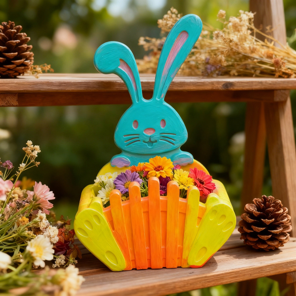 DIY Easter Decoration Resin Bu - Bunny Cake Mold avaliação e preço