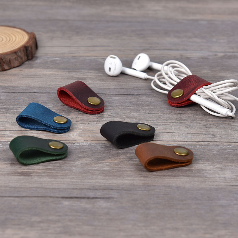 New Genuine Leather Earphone W - Spring Roll Wrapper avaliação e preço