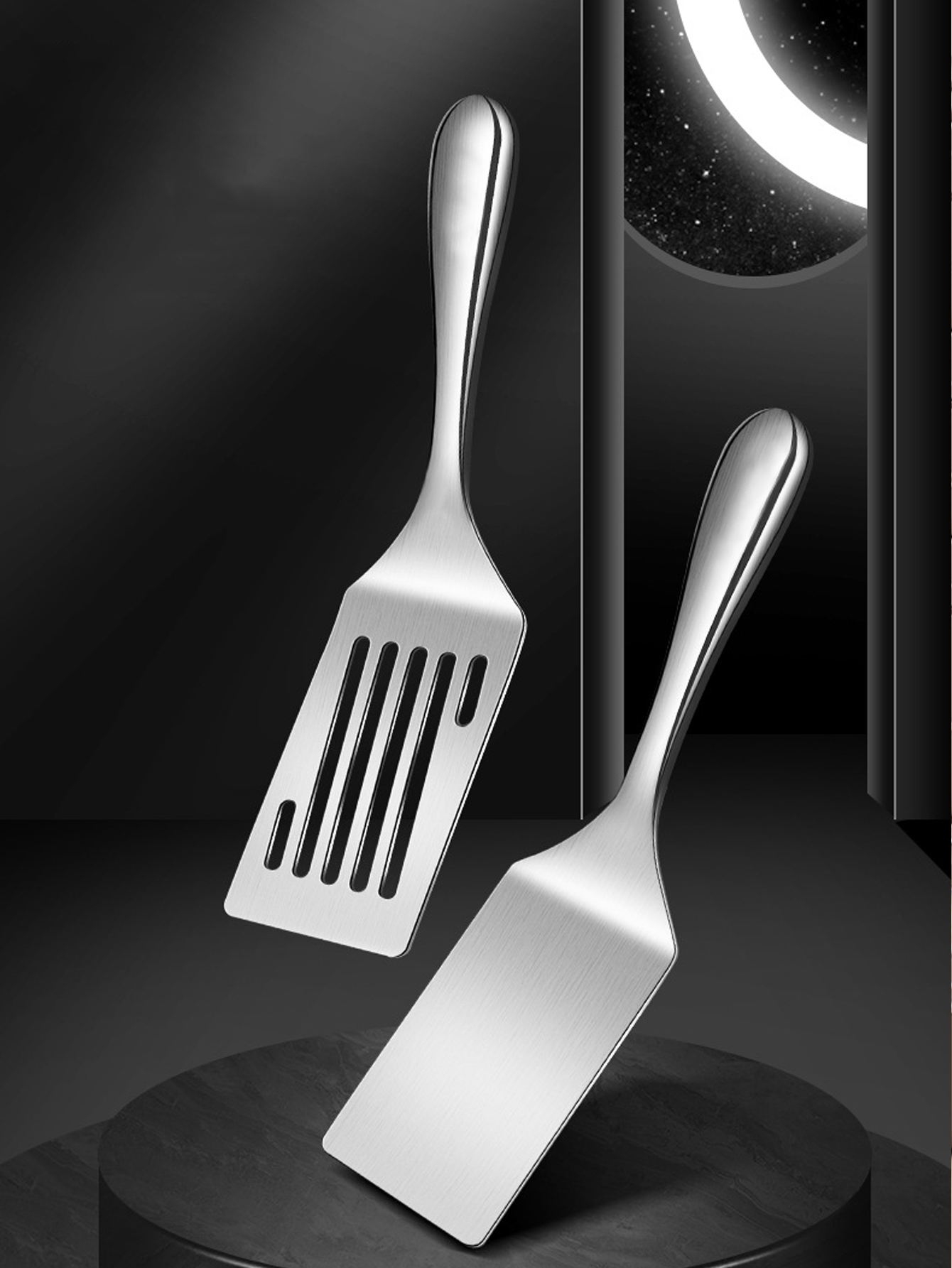 2pc/1pc Small Stainless Steel  - Okonomiyaki Spatula avaliação e preço