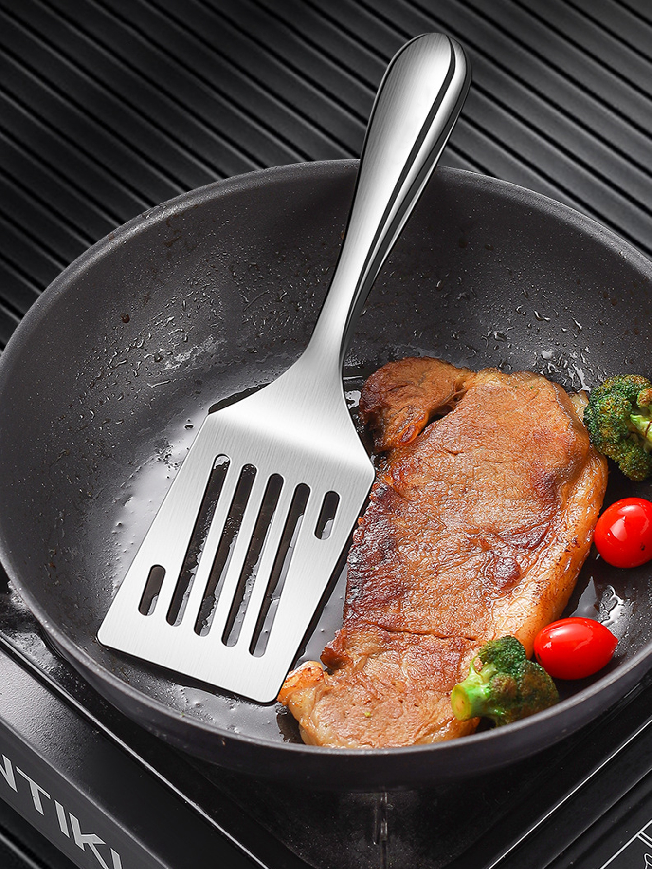 2pc/1pc Small Stainless Steel  - Okonomiyaki Spatula avaliação e preço