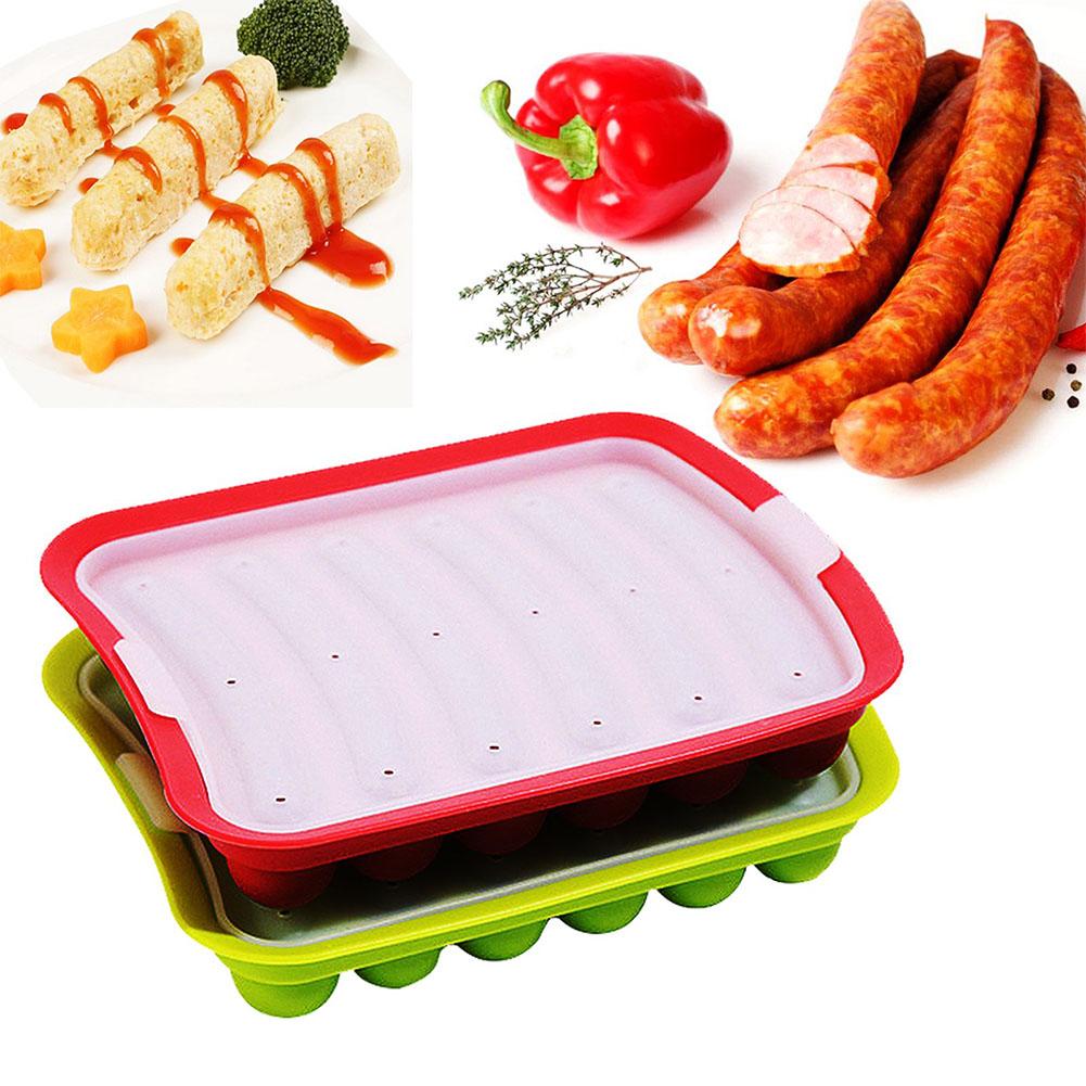 Sausage Maker Mould 6 Grids Si - Hot Dog Press avaliação e preço