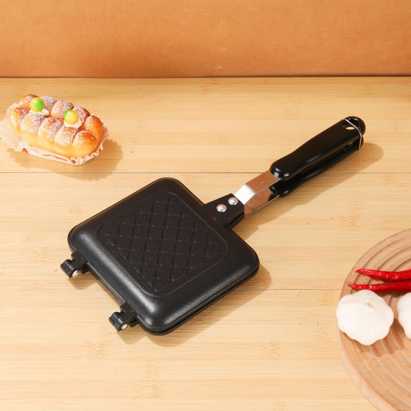Sandwich Bread Bakeware Double - Egg Waffle Pan avaliação e preço