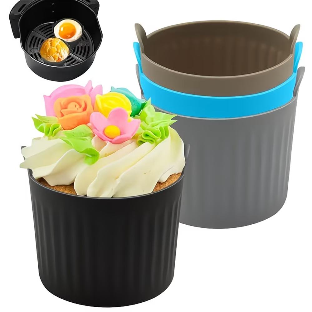 New air fryer baking cup silic - Egg Waffle Pan avaliação e preço