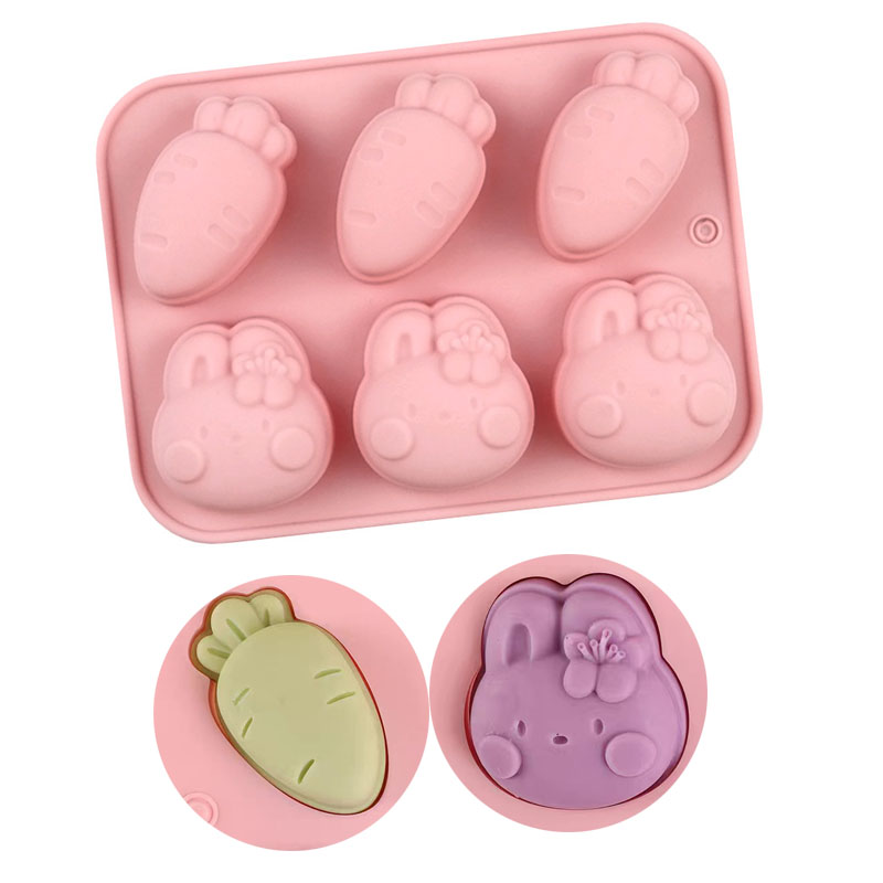 Cartoon Silicone Mold Rabbit C - Bunny Cake Mold avaliação e preço