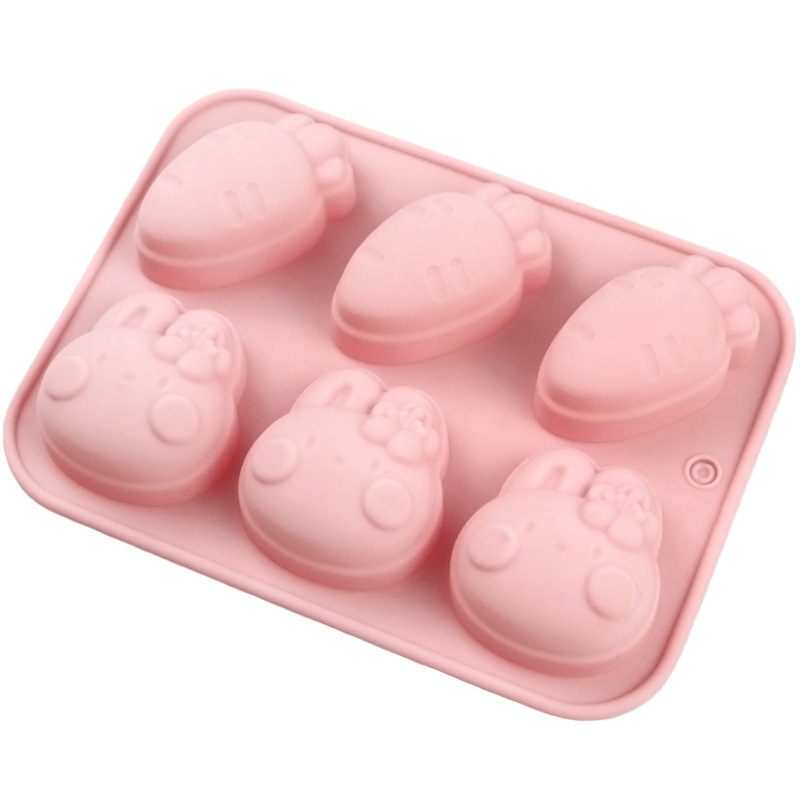 Cartoon Silicone Mold Rabbit C - Bunny Cake Mold avaliação e preço