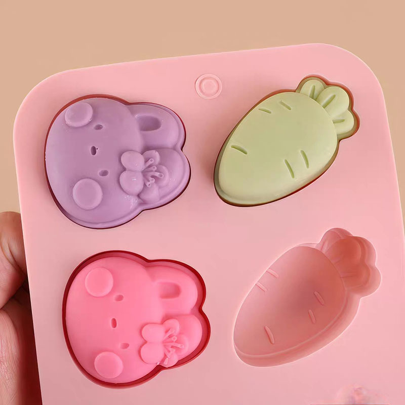 Cartoon Silicone Mold Rabbit C - Bunny Cake Mold avaliação e preço