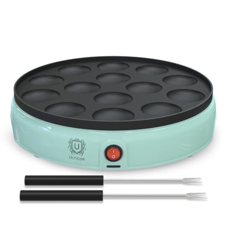 Mini Pancake Maker 14-Hole Ele - Mini Pancake Griddle avaliação e preço