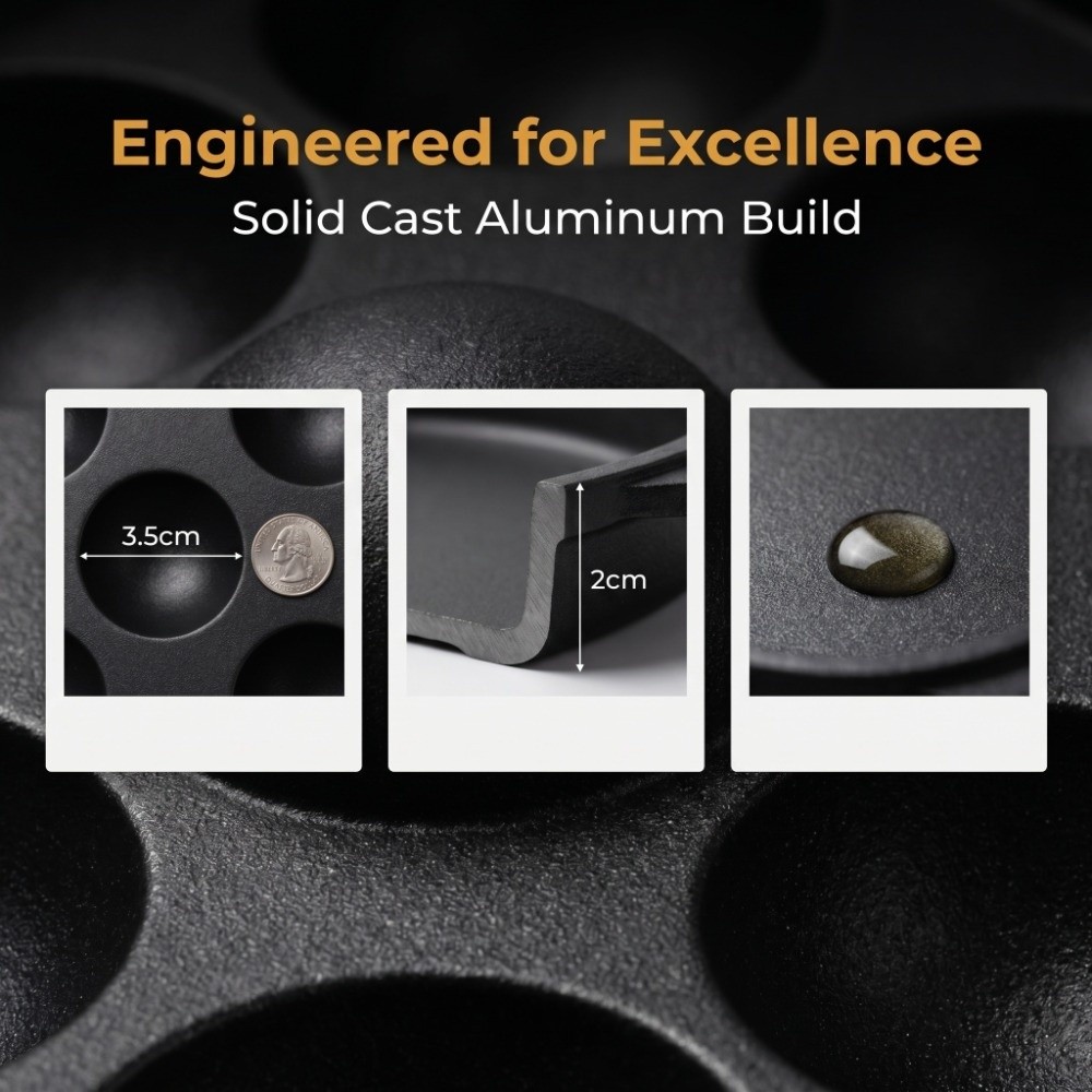 Cast Aluminum Takoyaki Grill P - Takoyaki Grill Plate avaliação e preço