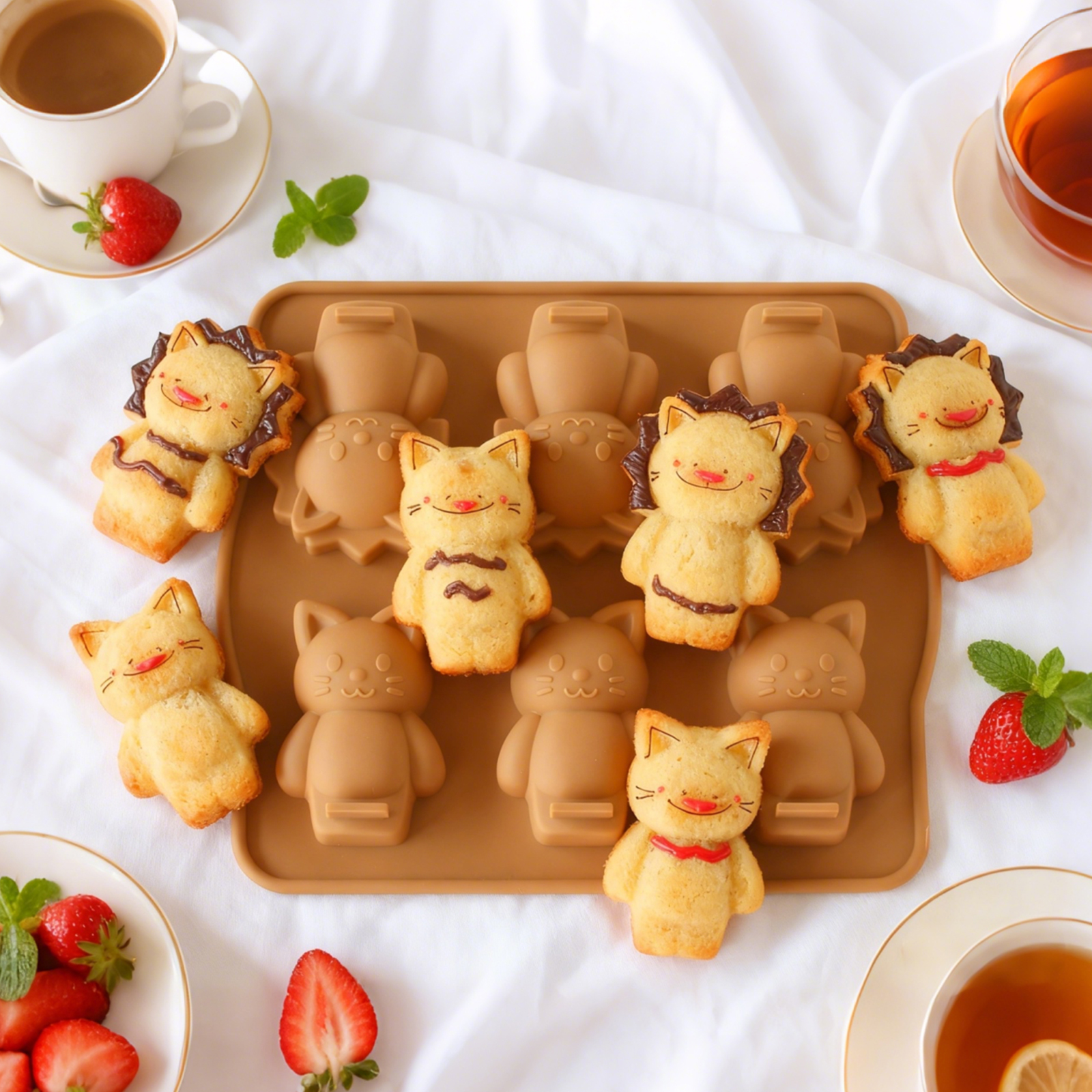 Chocolate Silicone Mold Multi- - Bunny Cake Mold avaliação e preço
