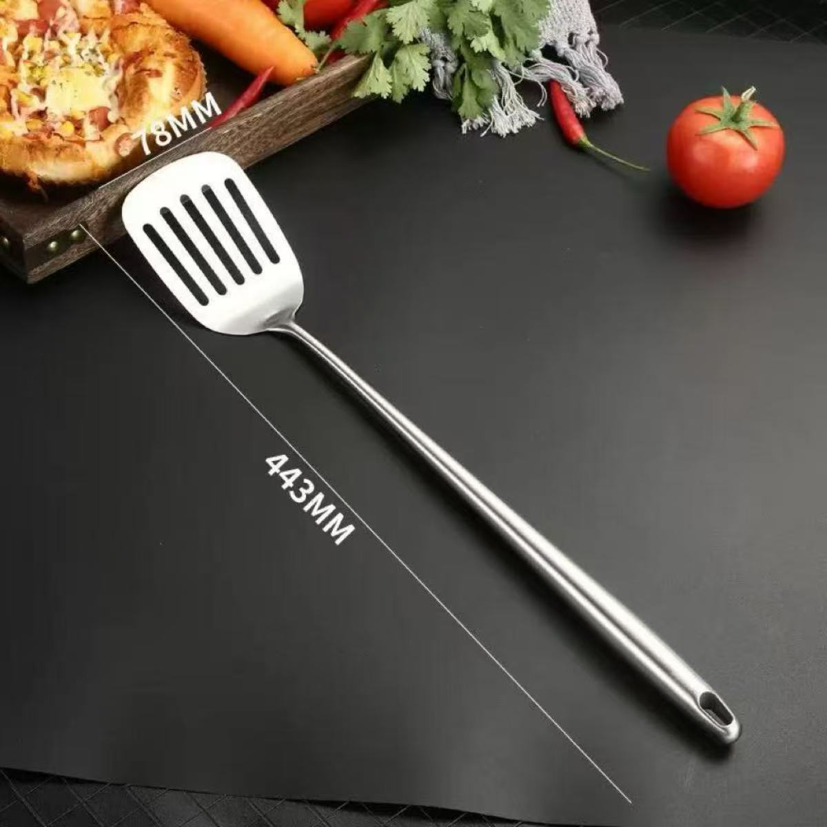 Stainless Steel Wok Spatula Me - Okonomiyaki Spatula avaliação e preço