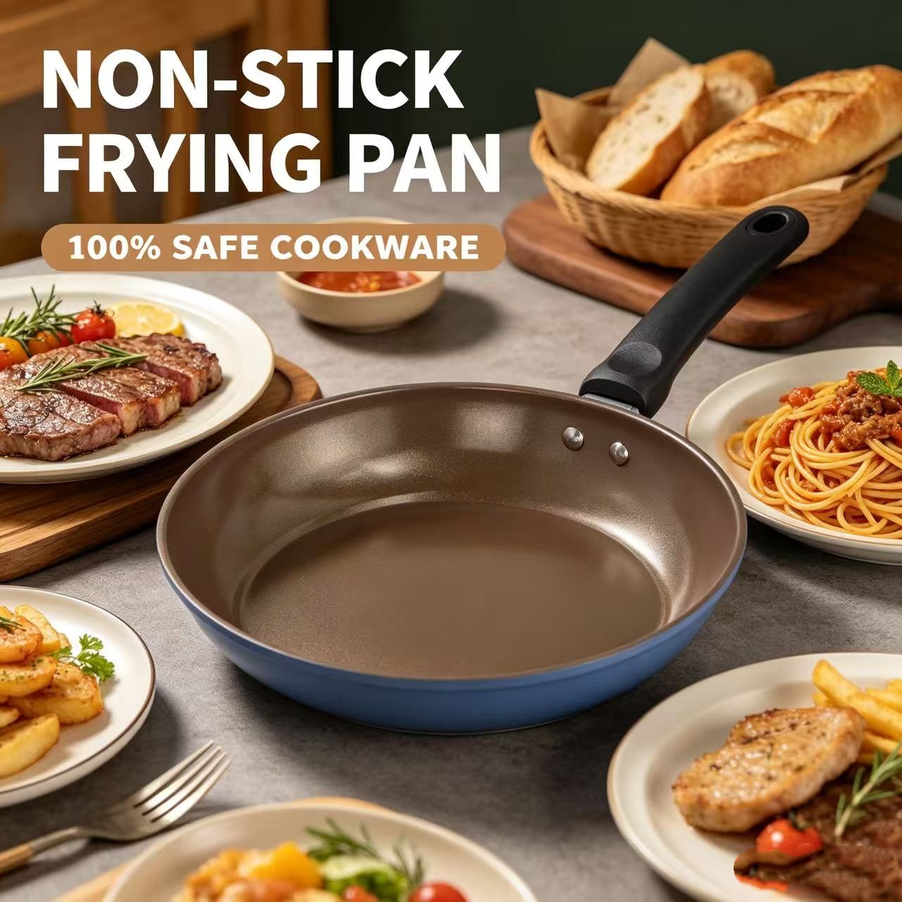 9.45 Inch Non-Stick Frying Pan - Mini Pancake Griddle avaliação e preço