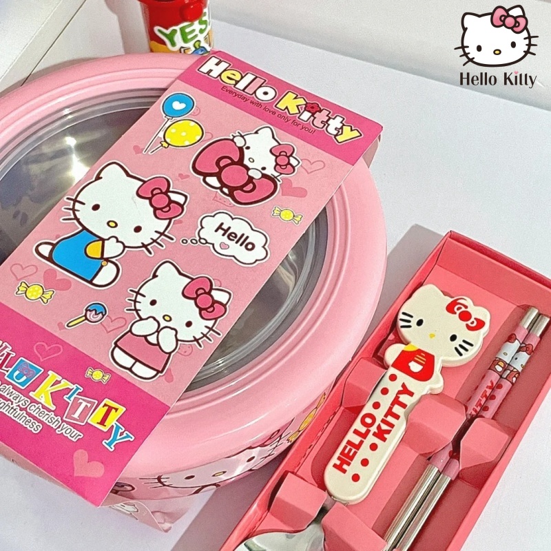 Cute Hello Kitty Stainless Ste - Dim Sum Basket avaliação e preço