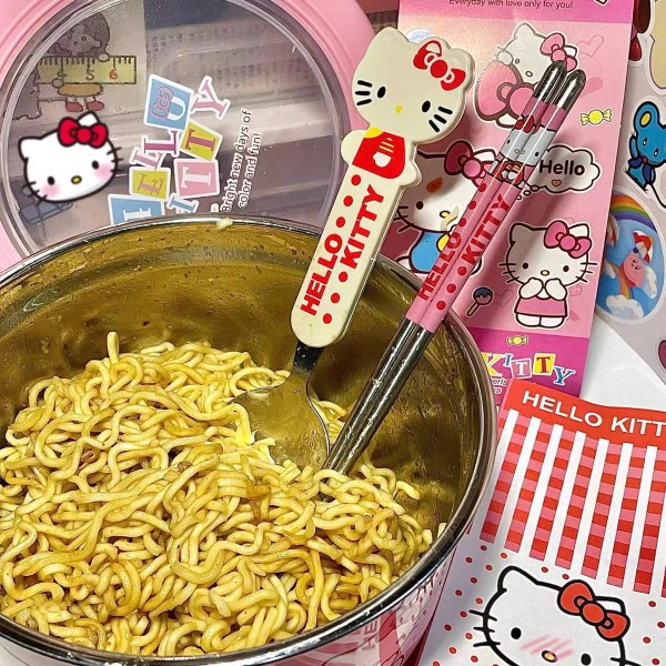 Cute Hello Kitty Stainless Ste - Dim Sum Basket avaliação e preço