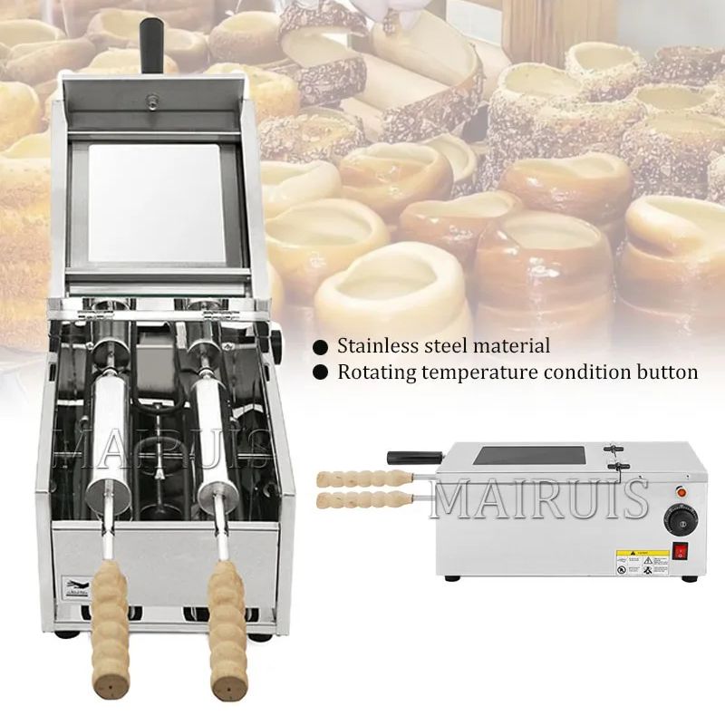 Chimney Cake Waffle Roller Dou - Waffle Cone Maker avaliação e preço