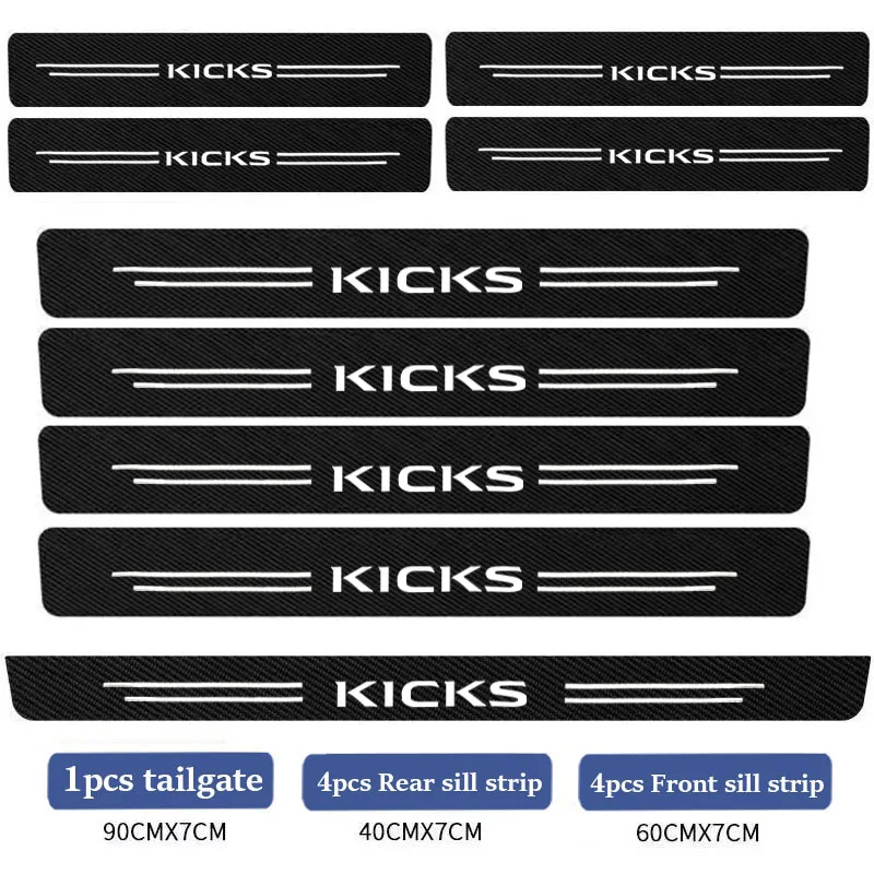 Car Door Sill Guard Plate Thre - Crepe Pan Carbon avaliação e preço