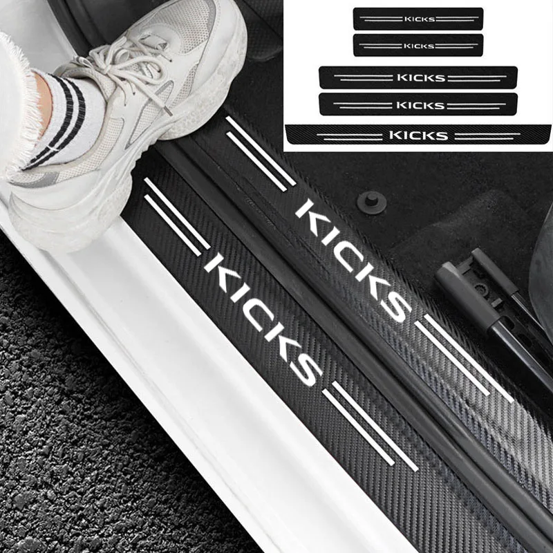 Car Door Sill Guard Plate Thre - Crepe Pan Carbon avaliação e preço