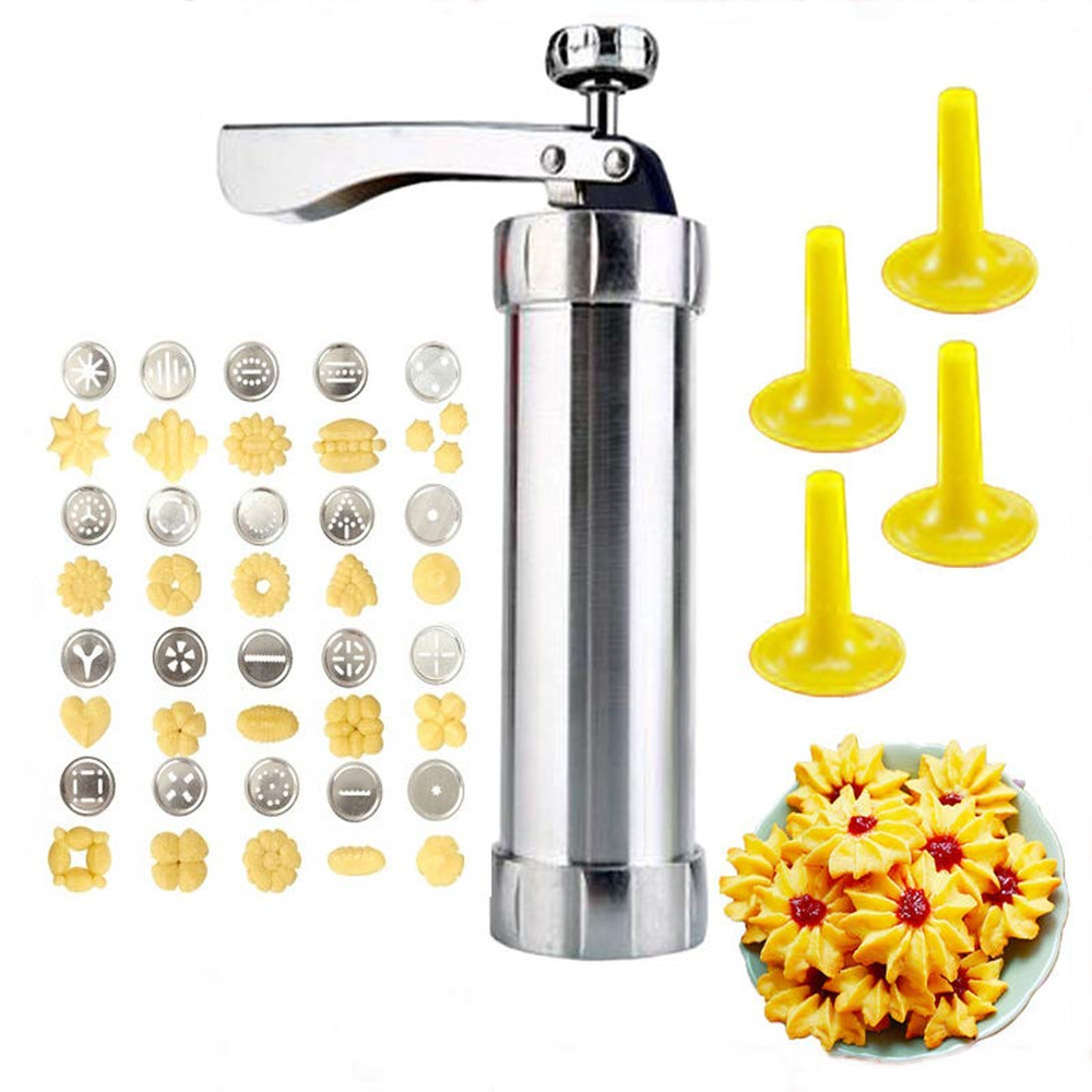 10/20pcs Aluminum Cookie Maker - Churros Maker Gun avaliação e preço