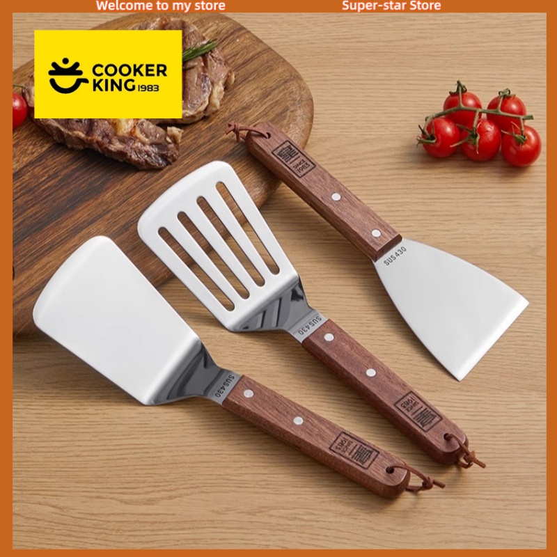 COOKER KING Stainless Steel Sp - Okonomiyaki Spatula avaliação e preço