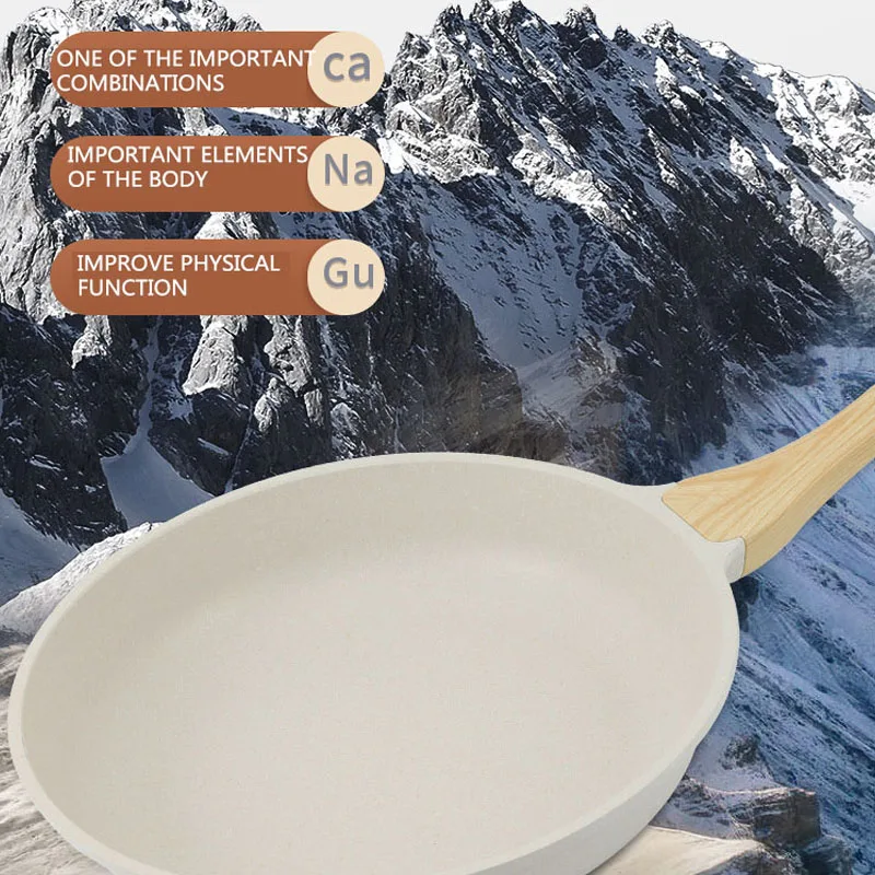 Non-stick Wok Frying Pan Ceram - Danish Pancake Pan avaliação e preço